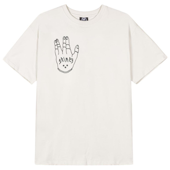 Grimey Ανδρική κοντομάνικη μπλούζα Peace Within the Glitzy Grillz Regular Tee